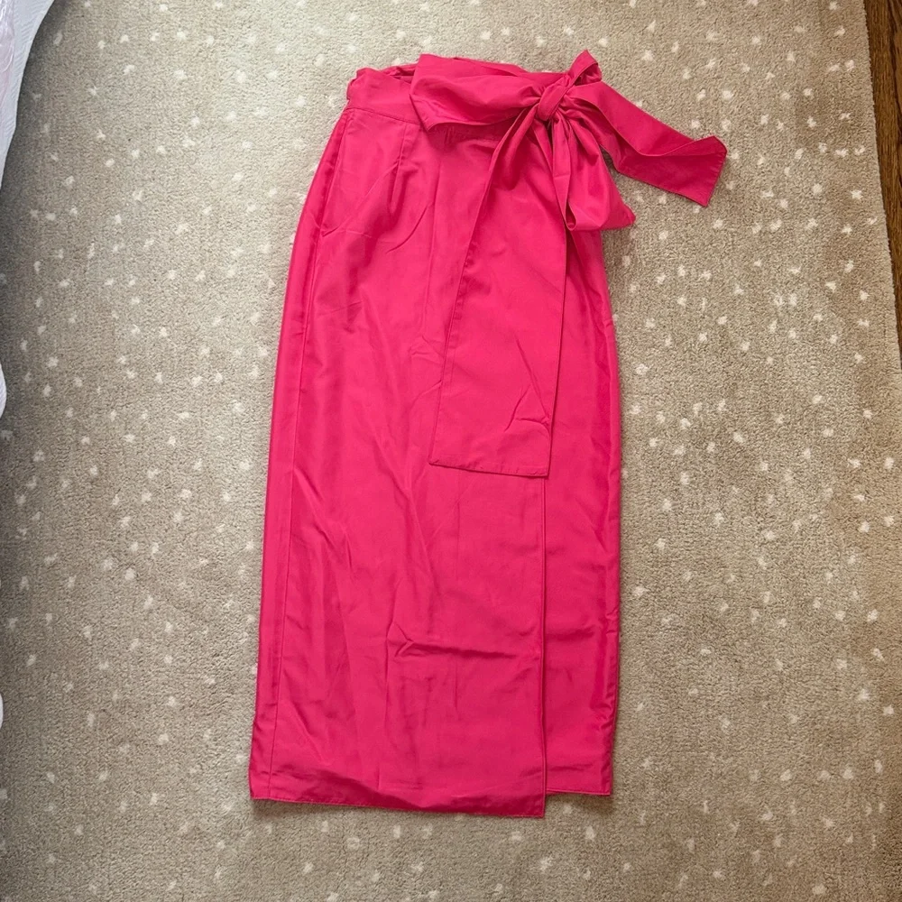 Marie Oliver Vibrant Wrap Skirt - Picture 3 of 4